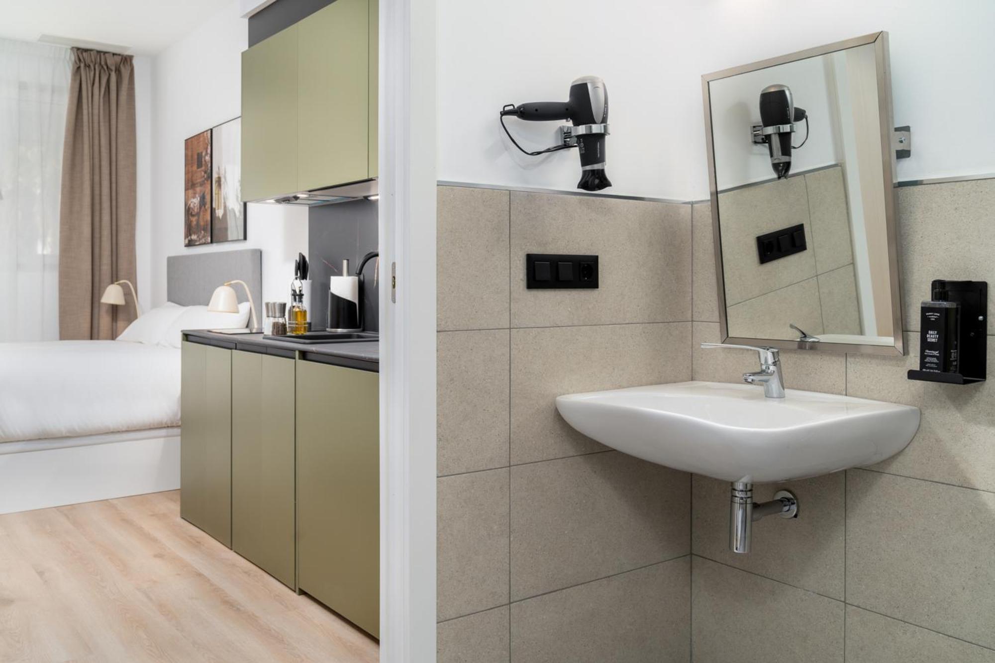 Limehome Valencia Carrer D'Antonio Ferrandis Pokoj fotografie